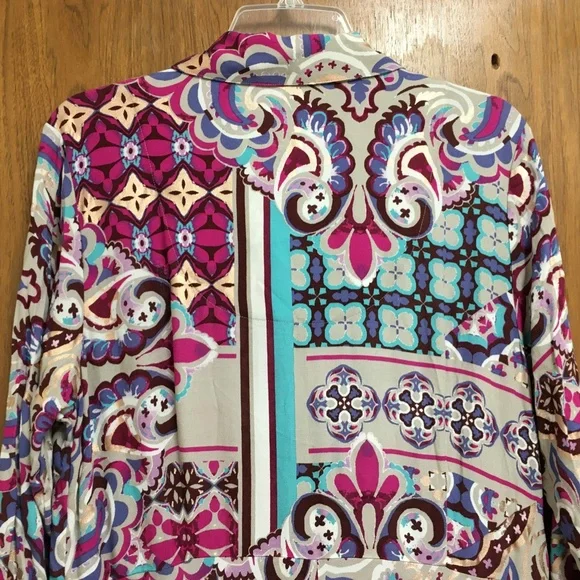 NEW Soft Surroundings Palmero Soho Maxi Dress - Picture 11 of 12